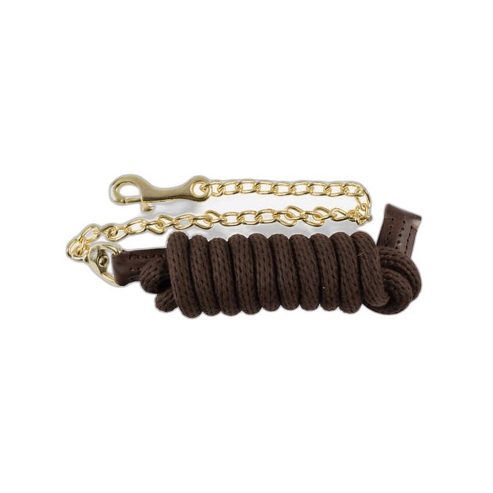 Stabile Kettenlonge mit Karabinerhaken für Pferde Horze Holbrook