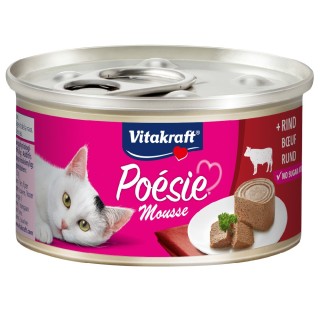Vitakraft Poésie Mousse 12 x 85 g - Rind
