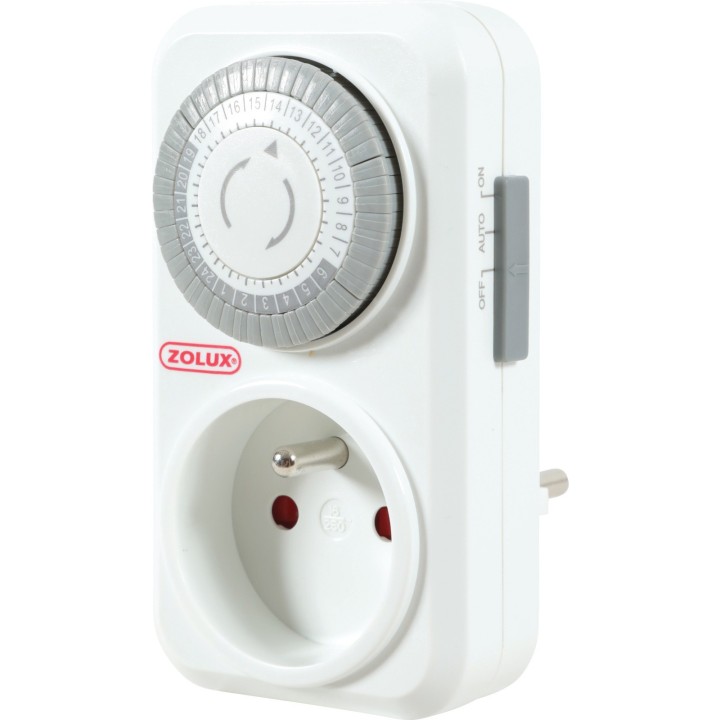 Tageszeitschaltuhr 48 Posen für Fisch Zolux