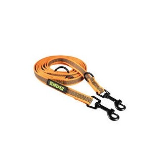 Schecker - Schecker Gummierte Verlängerungsleinen [Orange]