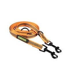 Schecker - Schecker Gummierte Verlängerungsleinen [Orange]