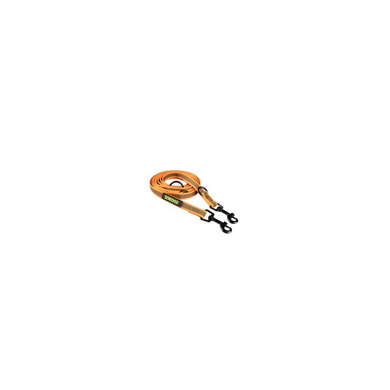 Schecker - Schecker Gummierte Verlängerungsleinen [Orange]