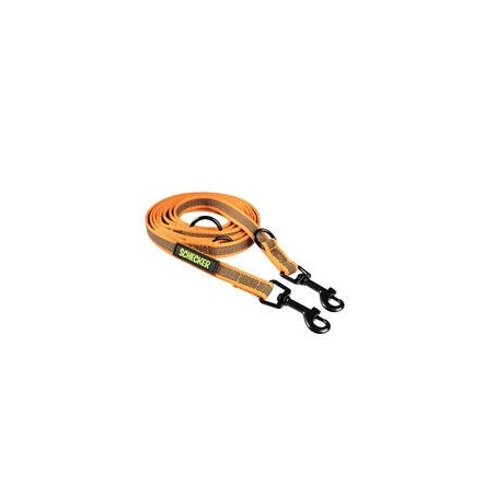 Schecker - Schecker Gummierte Verlängerungsleinen [Orange]