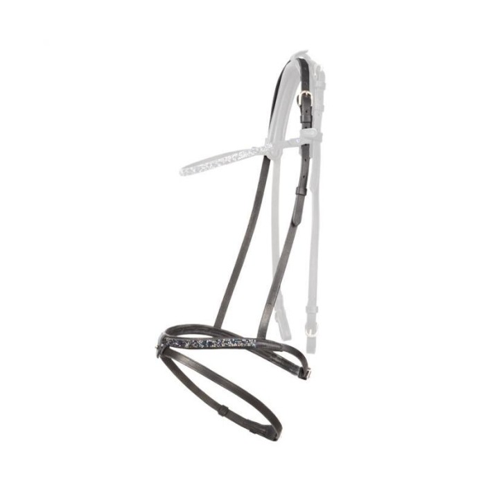 Englisches Reithalfter für isländische Trense Kavalkade Blár Kjartan