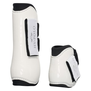 Offene Gamaschen mit Fesselkopfschutz für Pferde HV Polo Kids Classic