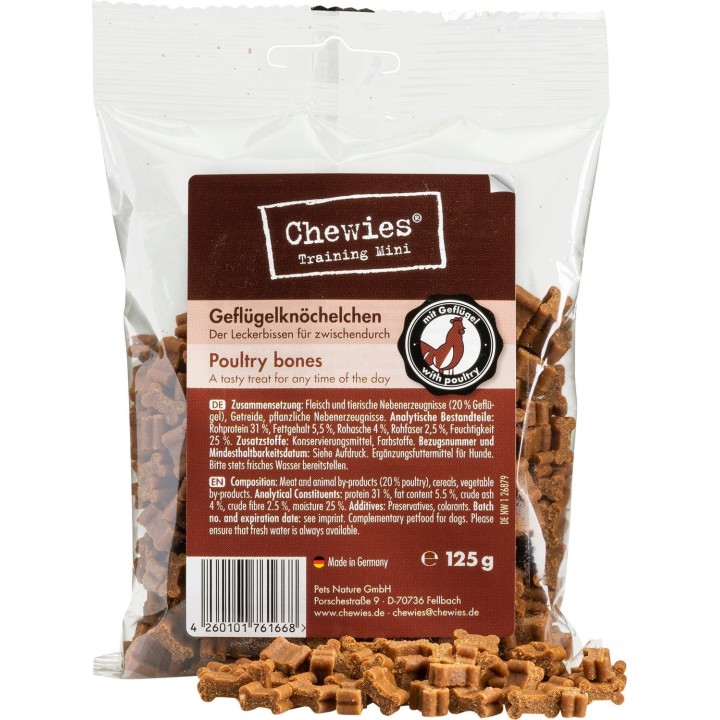 Chewies Mini Geflügel 125g - 125 g