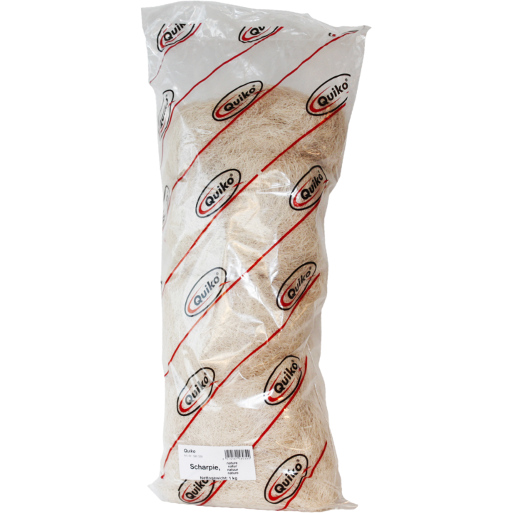 Quiko Scharpie, Natur Nistmaterial - 1.000 g