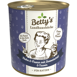 Betty's Landhausküche Huhn & Fasan mit Borretschöl - 800 g