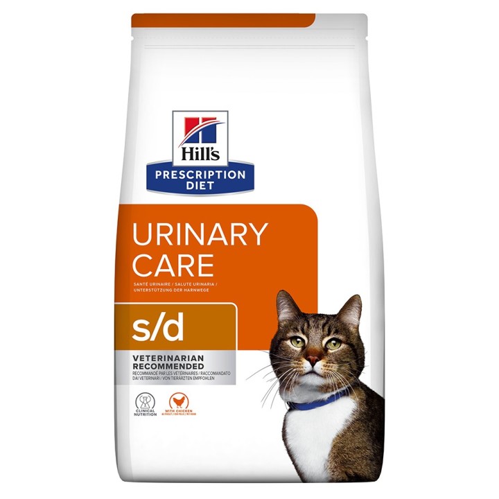 Sparpaket Hill's Prescription Diet - s/d Urinary Care mit Huhn (2 x 3 kg)