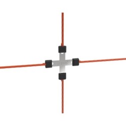 Set mit 8 Reparaturen Verbinder Kerbl Litzclip (x8)