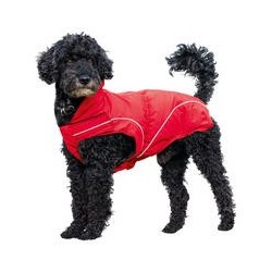 DogBite Winterjacke, gefüttert - Farbe: Rot