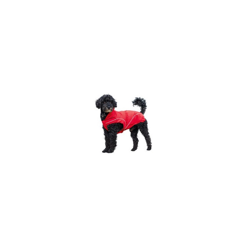 DogBite Winterjacke, gefüttert - Farbe: Rot