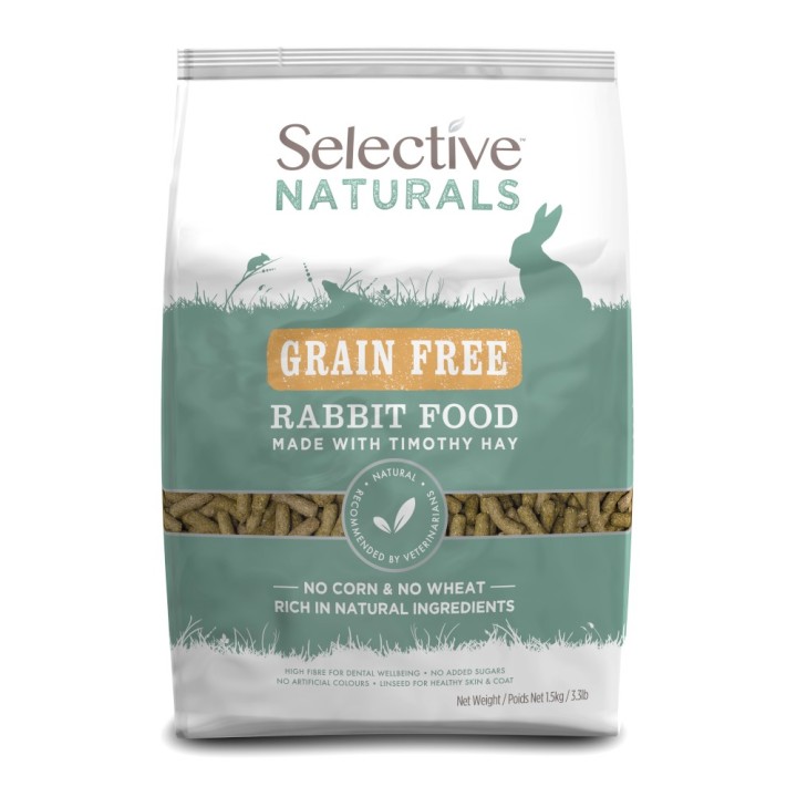 Science Selective Naturals Grain Free Kaninchenfutter - 1,5 kg