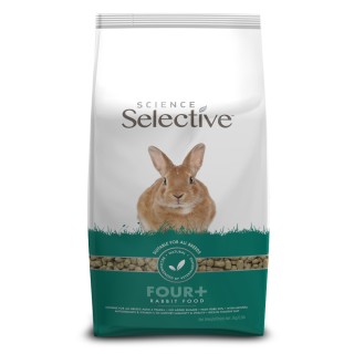 Science Selective 4 + Kaninchenfutter - 3 kg