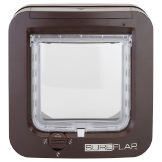 SureFlap Katzenklappe mit Chip - Sureflap braun
