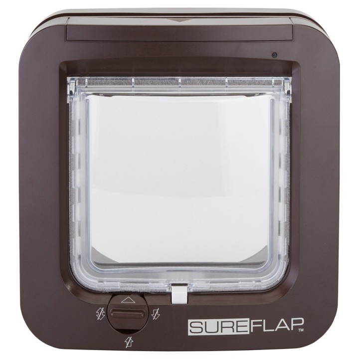 SureFlap Katzenklappe mit Chip - Sureflap braun