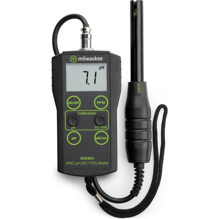 Milwaukee MW801 Smart pH/EC/TDS Messgerät - 1 Stk