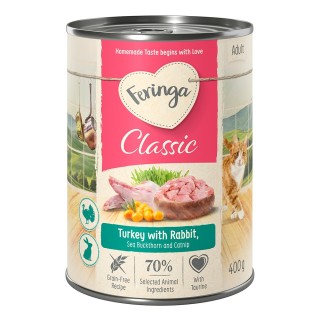 Feringa Classic Meat Menü 6 x 400 g  Kaninchen & Truthahn