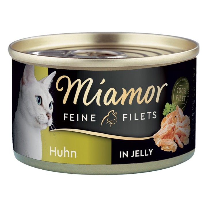Sparpaket Miamor Feine Filets 24 x 100 g - Huhn