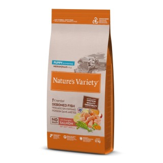 Nature's Variety No Grain Puppy Medium/Maxi Lachs - 12 kg
