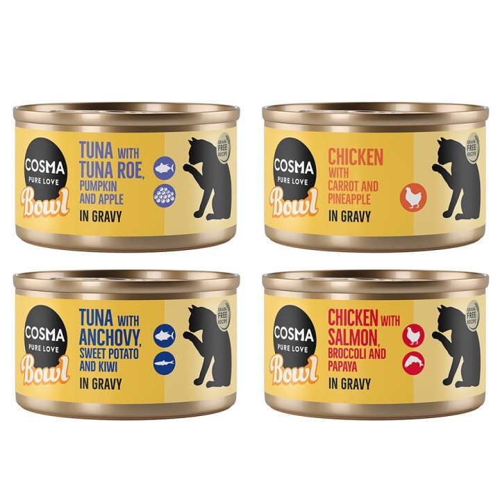 Cosma Bowl 6 x 80 g - Mix