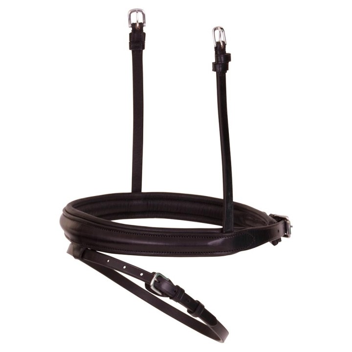Kombiniertes Reithalfter für Pferde aus Leder BR Equitation Anatomic