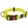 Karlie - Neon & Reflex Hunde-Halsband [45-65 cm x 25 mm, Farbe: Neongelb]