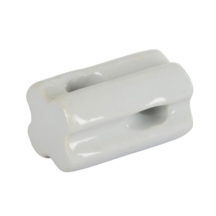 Teile von Zugisolatoren Porzellan Ako (x10)