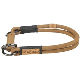 Hundehalsband mit Halbdrosselung, Leder Trixie Be Nordic
