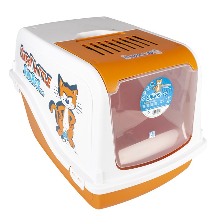 Geschlossene Katzentoilette für Smurfs Duvoplus Azrael