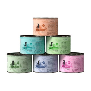 Lot catz finefood 24 x 200 g pour chat - Mixpaket 1 (6 Sorten)