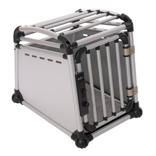 Nomad Tales Spirit Hundebox Aluminium - Größe S: B 53 x T 68 x H 61 cm