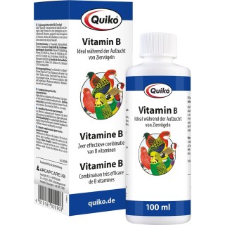 Quiko Vitamin B für die Aufzucht von Ziervögeln - 100 ml
