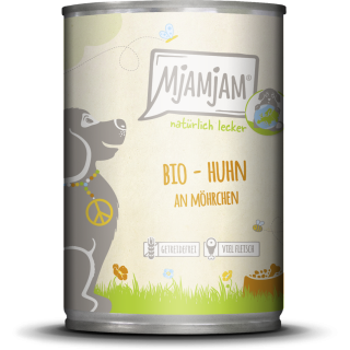 Mjamjam BIO Huhn mit Karotte - 400 g