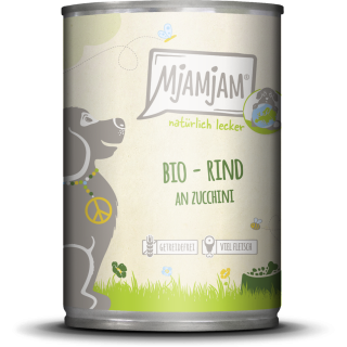 Mjamjam BIO Rind mit Zucchini - 400 g