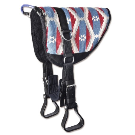 Roher Reitteppich für Pferde Waldhausen Bare-Back-Pad