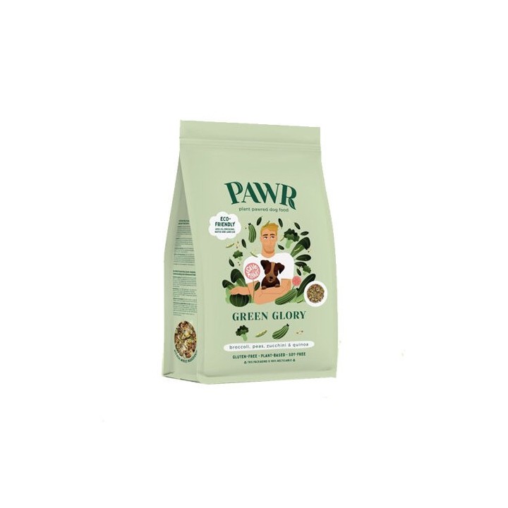 PAWR Green Glory Pflanzliches Hundefutter - 750 gram