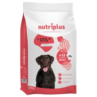 Nutriplus Adult Dog mit Lamm - 3 kg