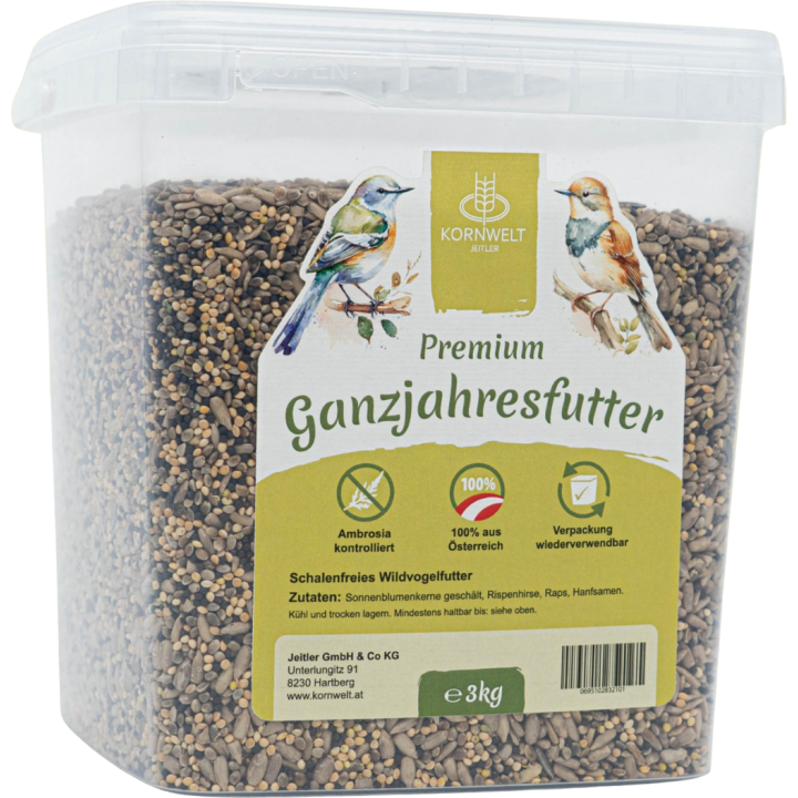 Kornwelt Jeitler Premium Ganzjahresfutter - 3 kg