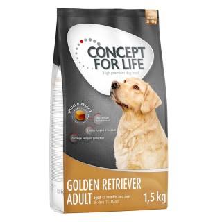 Concept for Life Hundefutter Probierbeutel – jetzt testen! - Golden Retriever Adult (1,5 kg)