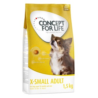 Concept for Life Hundefutter Probierbeutel – jetzt testen! - X-Small Adult (1,5 kg)