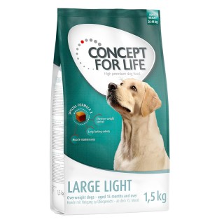 Concept for Life Hundefutter Probierbeutel – jetzt testen! - Large Light (1,5 kg)