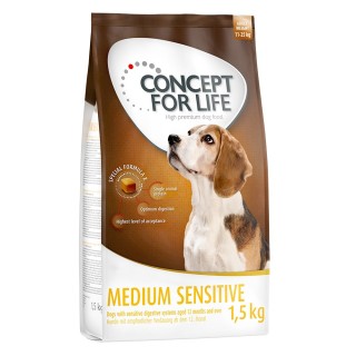 Concept for Life Hundefutter Probierbeutel – jetzt testen! - Medium Sensitive (1,5 kg)