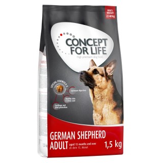 Concept for Life Hundefutter Probierbeutel – jetzt testen! - German Shepherd Adult (1,5 kg)
