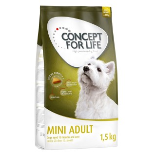 Concept for Life Hundefutter Probierbeutel – jetzt testen! - Mini Adult (1,5 kg)