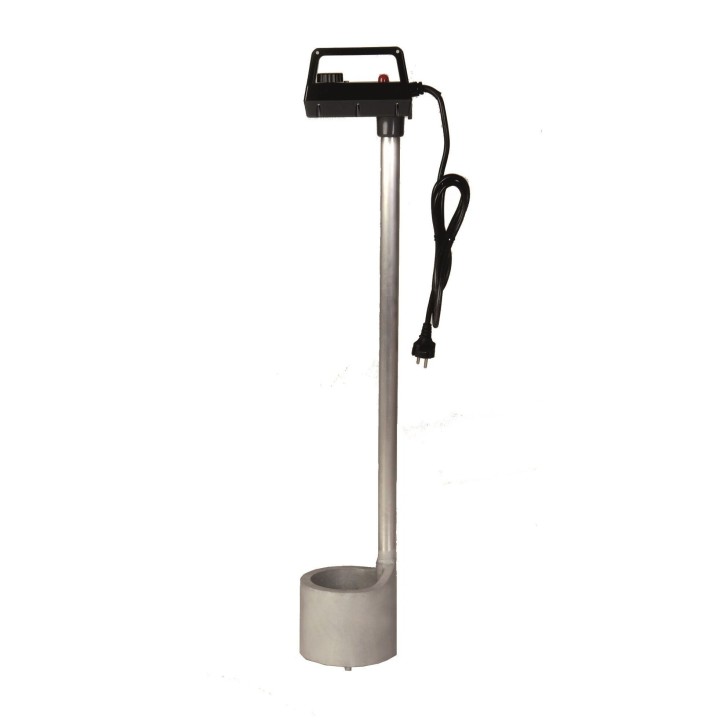 Milchwärmer aus Aluminium Tétiblue