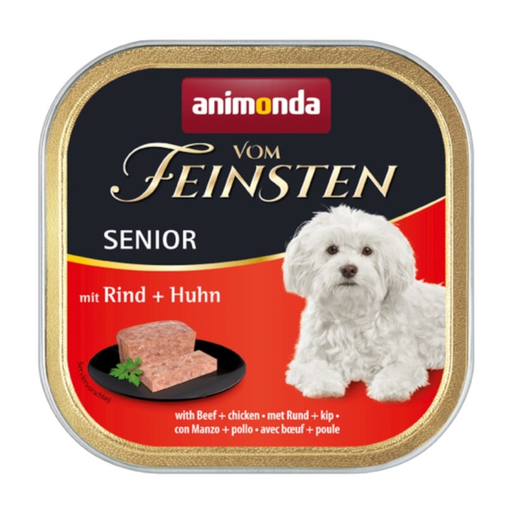 animonda Vom Feinsten Senior 6 x 150 g - Rind & Huhn