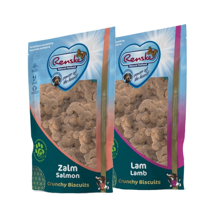 Renske Gesunde Belohnung Knusprig - Lachs - 1100 gram