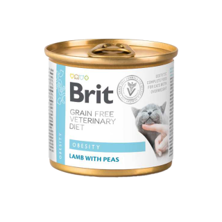 Brit Veterinary Diet Cat - Grain free - Obesity - Dose - 6 x 200 g