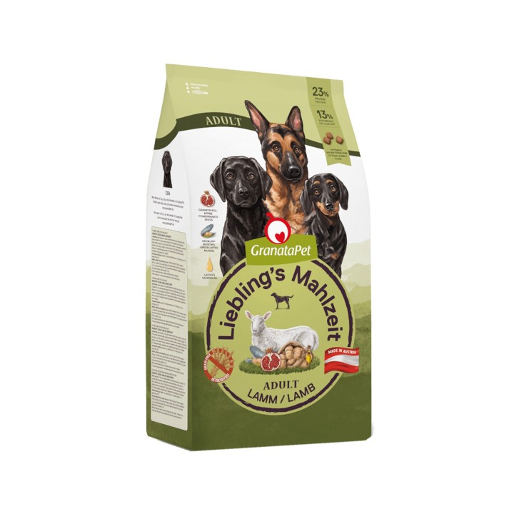 GranataPet Liebling's Mahlzeit Hundefutter - Lamm -10 kg